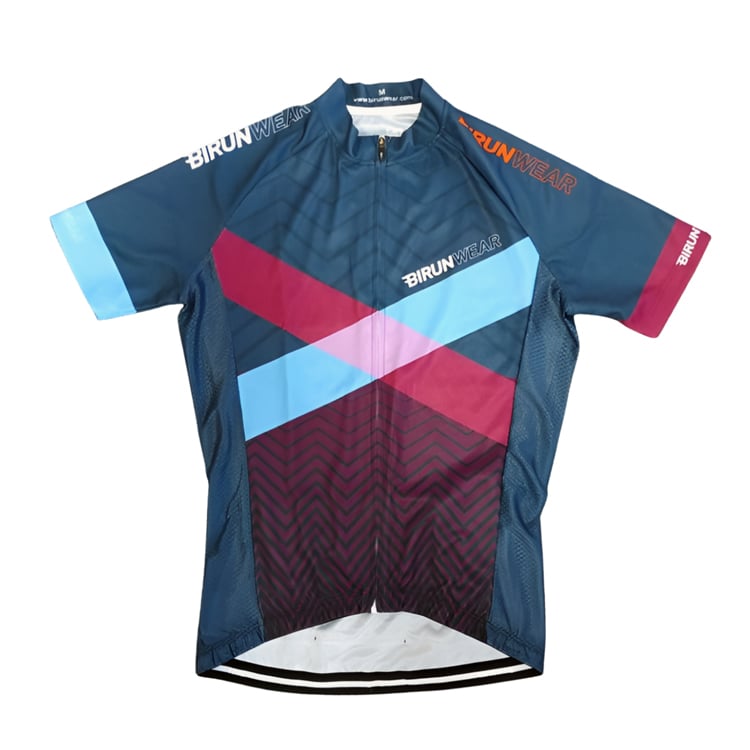 abbigliamento da ciclismo professionale completo 73, set completo con stampa logo personalizzabile su tessuto in poliestere 100%, pantaloncini bermuda con imbottitura e maglia abbinata, ideale per gare, allenamento e uniformi di squadra
