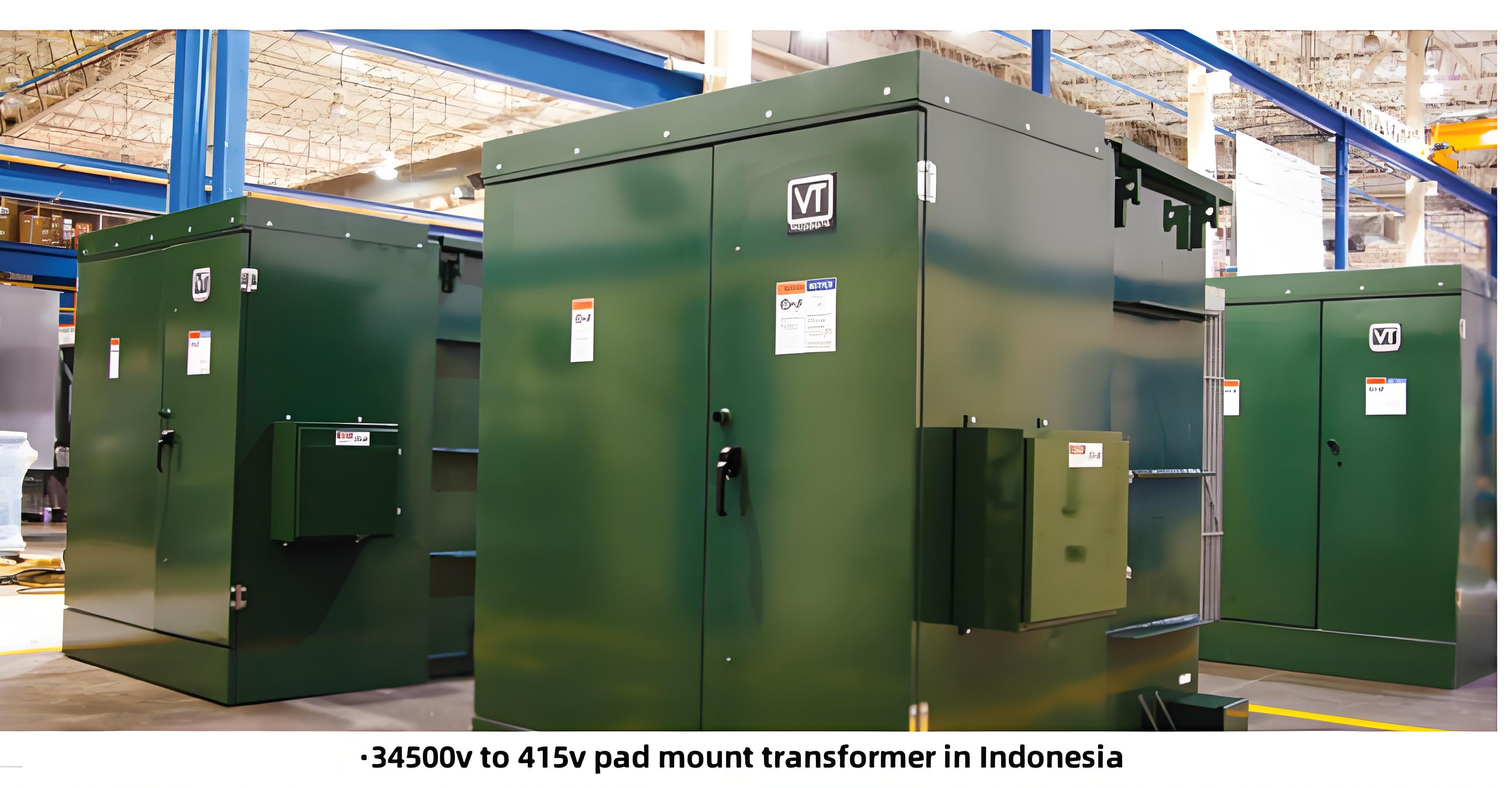 Pad mounted transformers