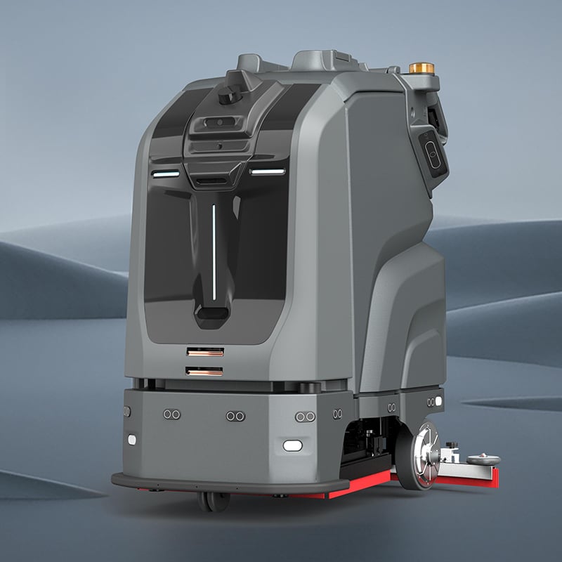 TN70-Pro Disc Brush Robot per la Pulizia dei Pavimenti 3-in-1 Pulizia Secca, Spazzatura e Aspirazione copre una larghezza di 510mm Robot di Pulizia