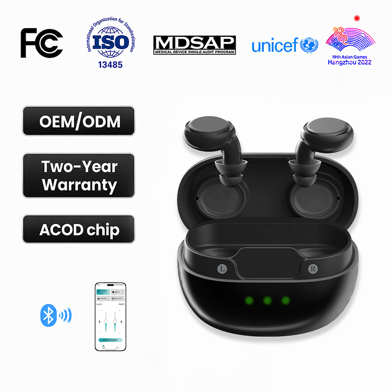 Charm Series 8–32 Channel Rechargeable Digital ITE Hearing Aids