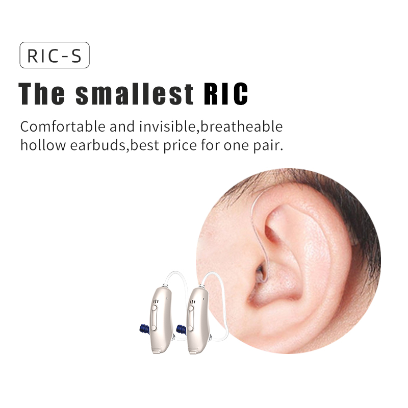L12-RIC-S Comfortable Digital RIC Hearing Aids