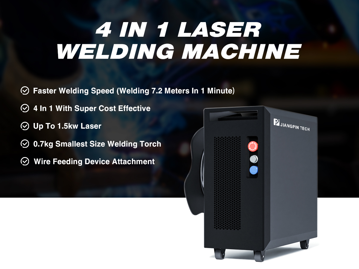 1000W/1500W/2000W Air Cooling Black Handheld Fiber Aluminum Metal Laser Welding Machine factory