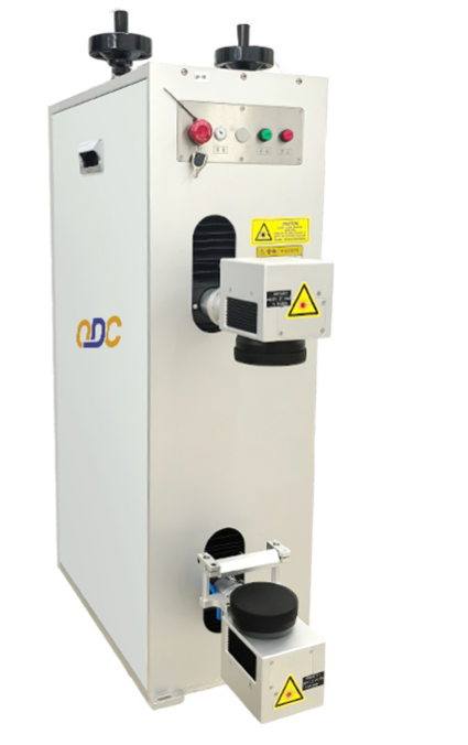 What is a dual-head laser stripping machine?