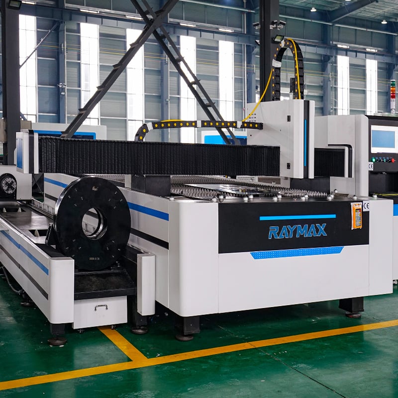 Åben Type Fiber Laser Cutter til Plade og Rør