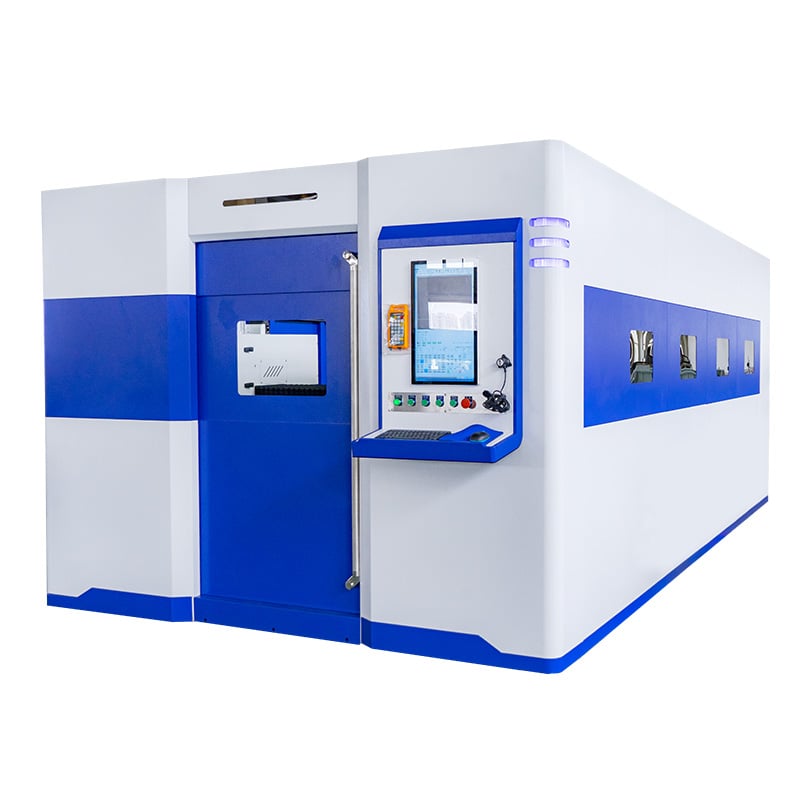Indkapslet Type Fiber Laser Cutter til Plade