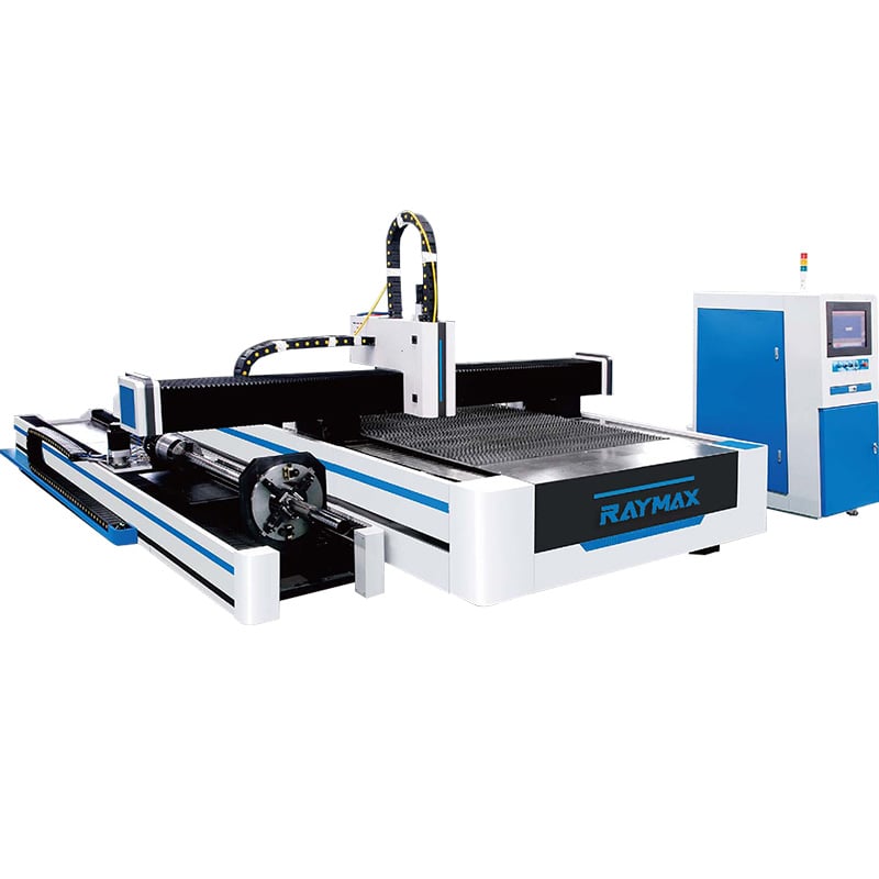 Åben Type Fiber Laser Cutter til Plade og Rør