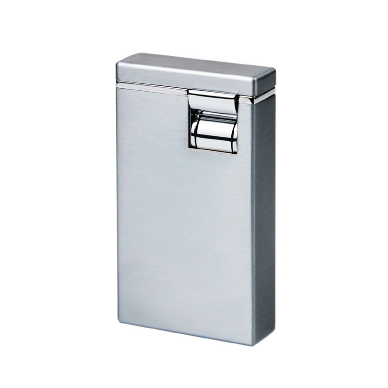 DB-1550 DEBANG Double Blue Flame Torch Lighter Cigarette Cigar Lighter Cigar Punch Zinc Alloy Visible Gas Window Gas Refillable Gift Box