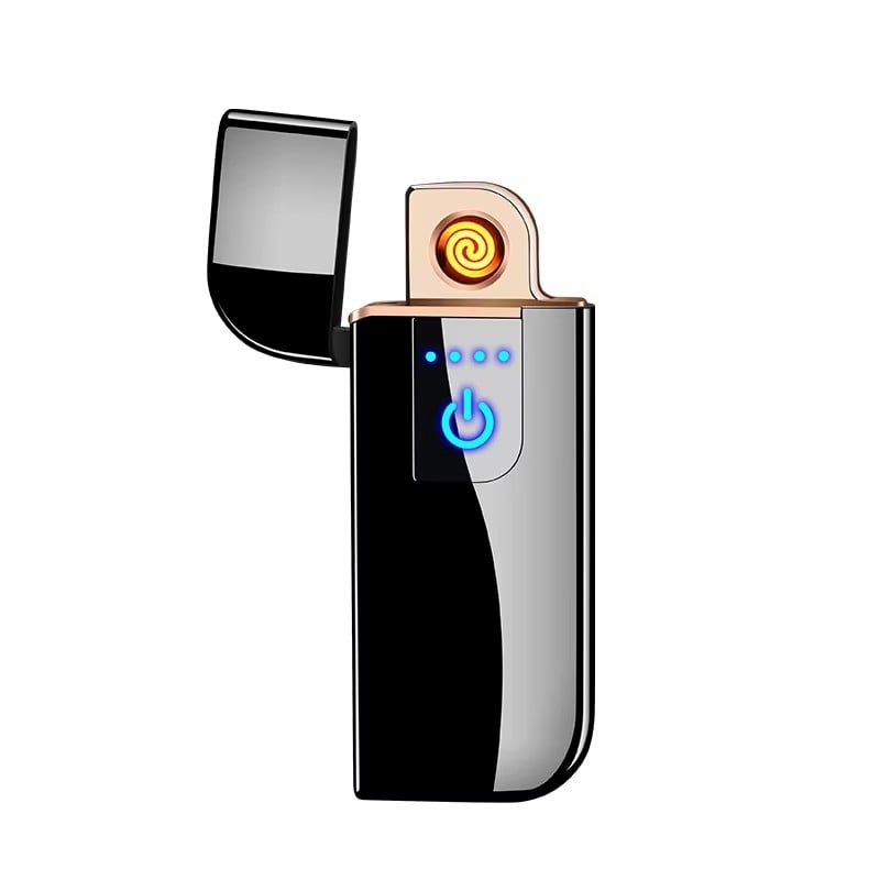 DEBANG Factory Wholesale Zinc Alloy USB Rechargeable Electric Coil Touch Sensing High Quality Cigarette Lighter Rechargeable