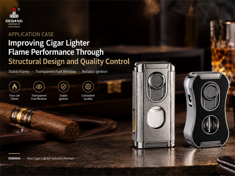 Improving Cigar Lighter Flame Performance Through Structural Design and Quality Control