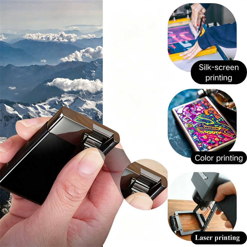 DB-212 Single Jet Flame Lighter, Windproof Refillable Butane Lighter for Daily & Outdoor Use