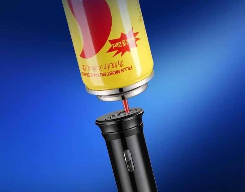 DB-293 Windproof Jet Torch Lighter, Adjustable Refillable Zinc Alloy Lighter with Bottle Opener for Cigar Lighting & Outdoor Use2.png