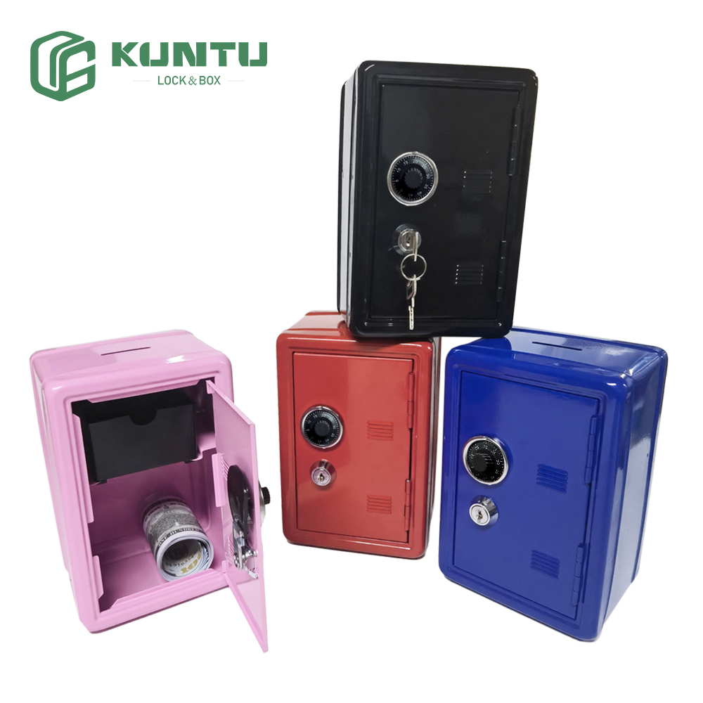 Money Safe Locker and Cash Lock Box Mini Size Security Safe Box for ...