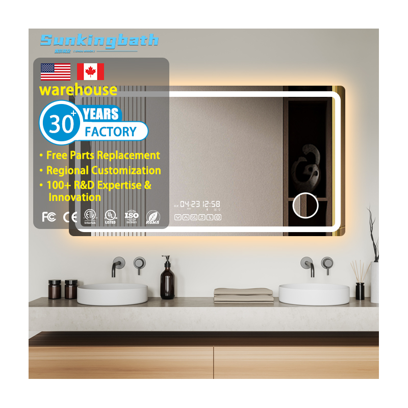 Top 10 LED Bathroom Mirror Trends This Year