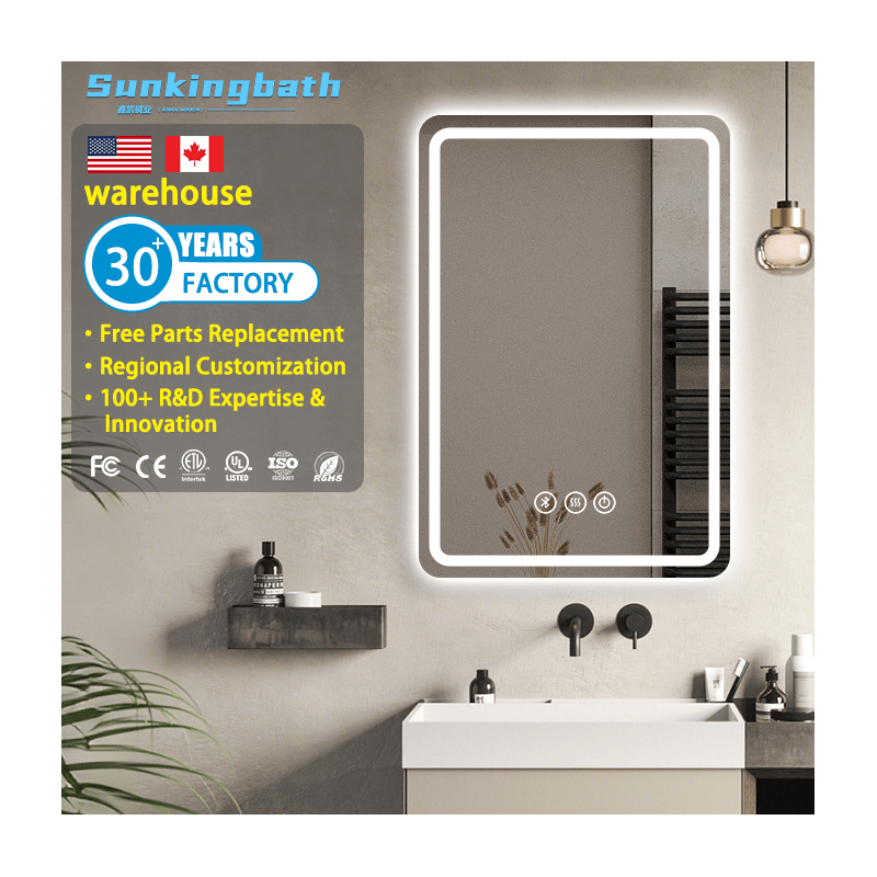 LED Rectangular Mirror