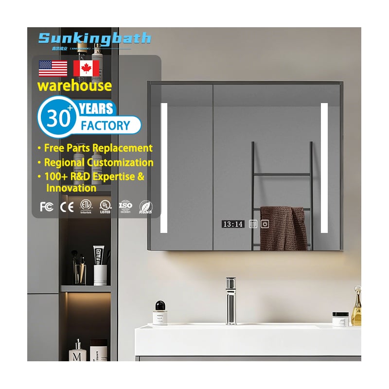 How to Specify LED Mirror Cabinets for Large-Scale Bathroom Projects