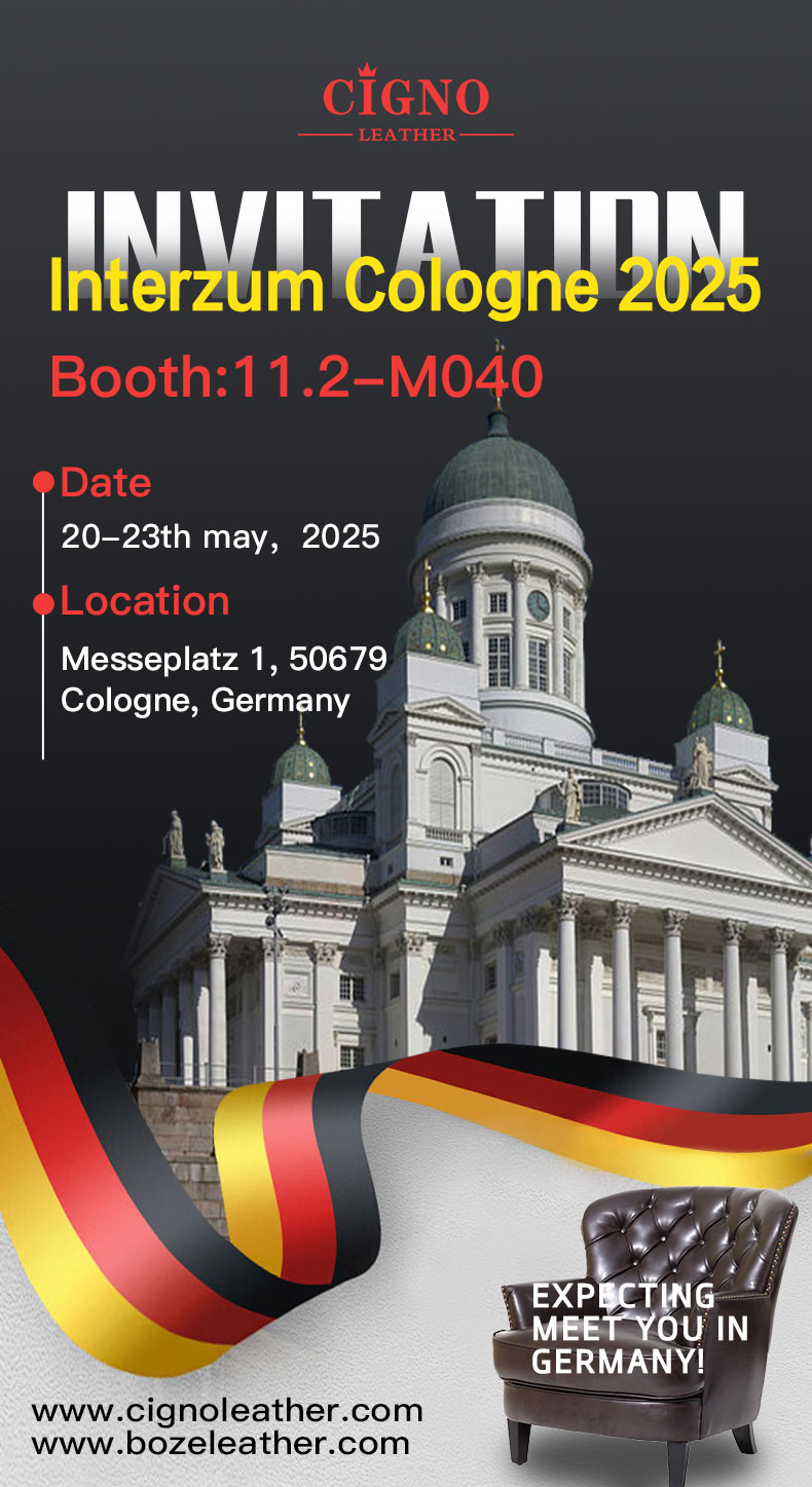Explore the new era of future materials | CIGNO Leather invites you to gather at the 2025 Interzum Exhibition in Cologne, Germany