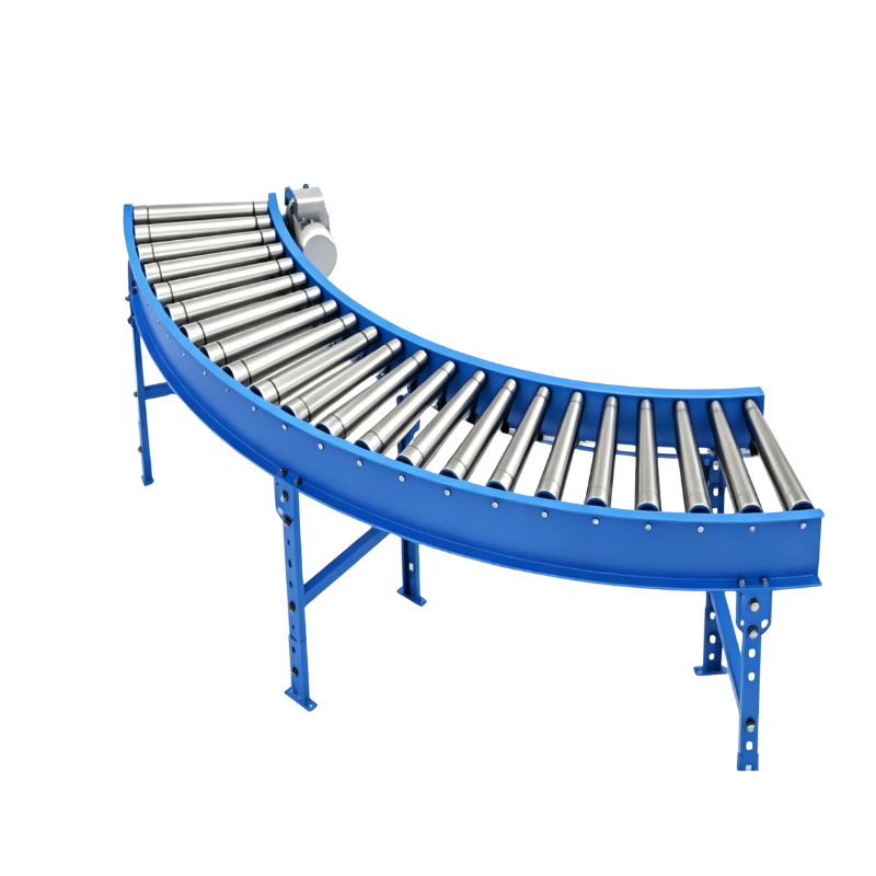 Custom Mini Automatic Gravity Roller Conveyor System | Compact Conveying Equipment
