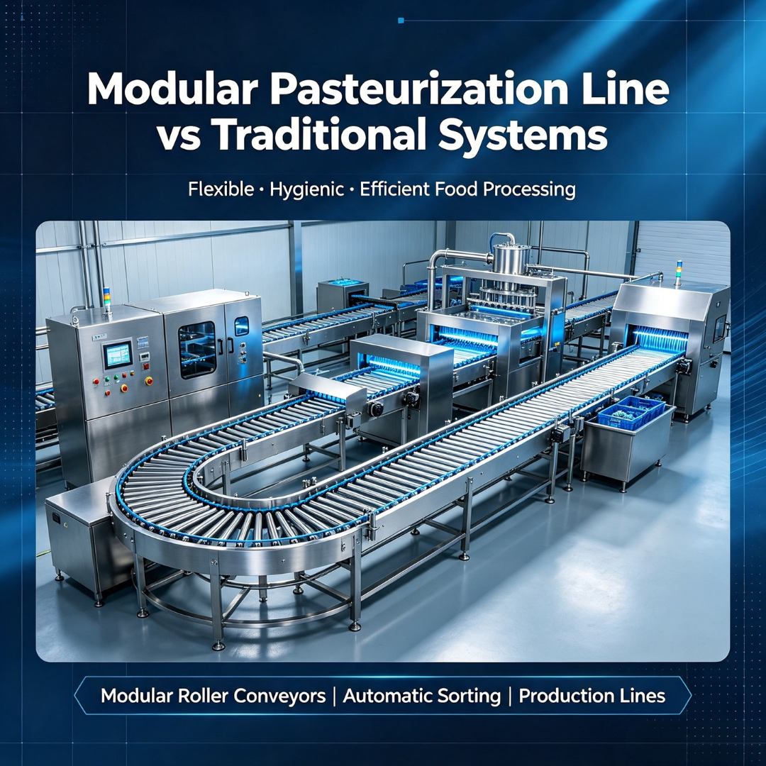 Linha Modular de Pasteurização versus Sistemas Tradicionais: Principais Diferenças e Vantagens