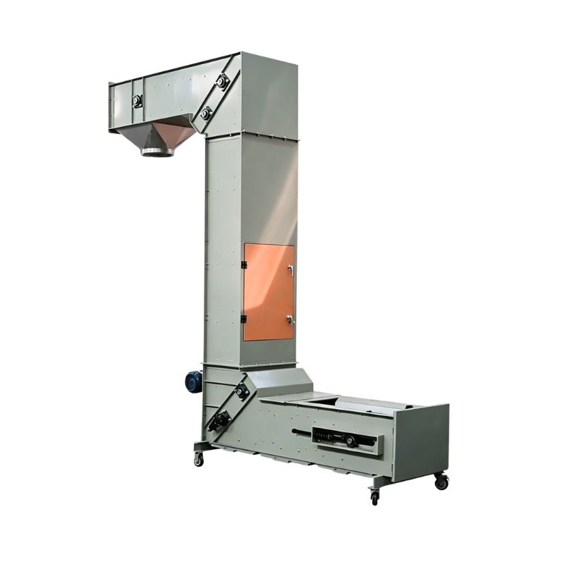Carbon Steel Z-Type Vertical Elevator | Silo Feeding and Vertical Material Conveyor