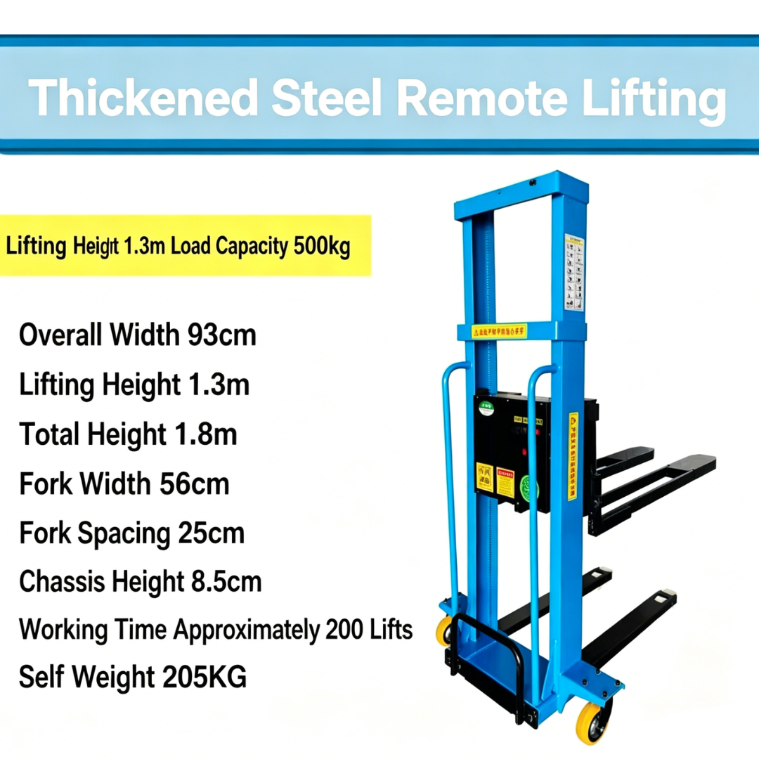 500kg 1.5m Manual Pallet Stacker
