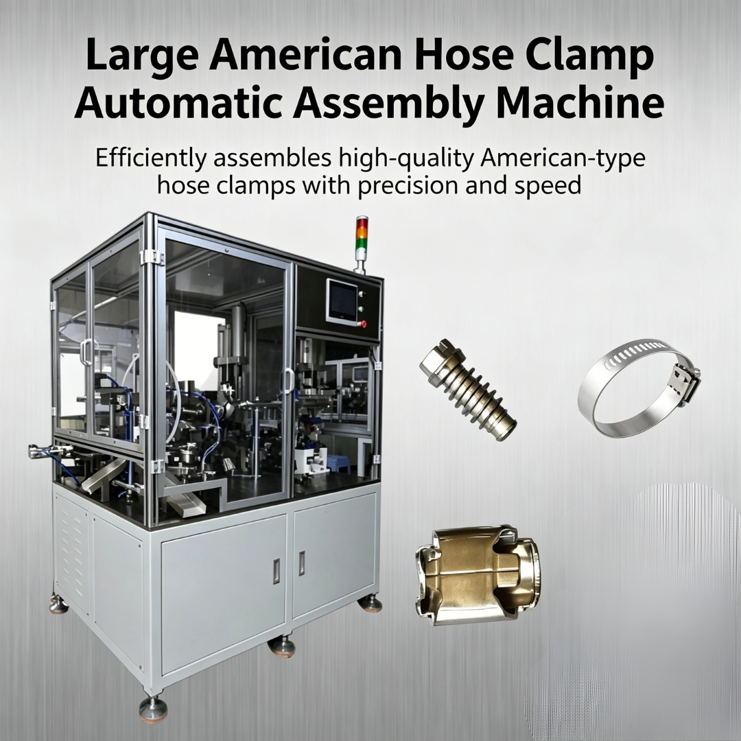 New Product Launch | Multi-functional Hose Clamp Automated Assembly Equipment for High-efficiency & Precision Mass Production