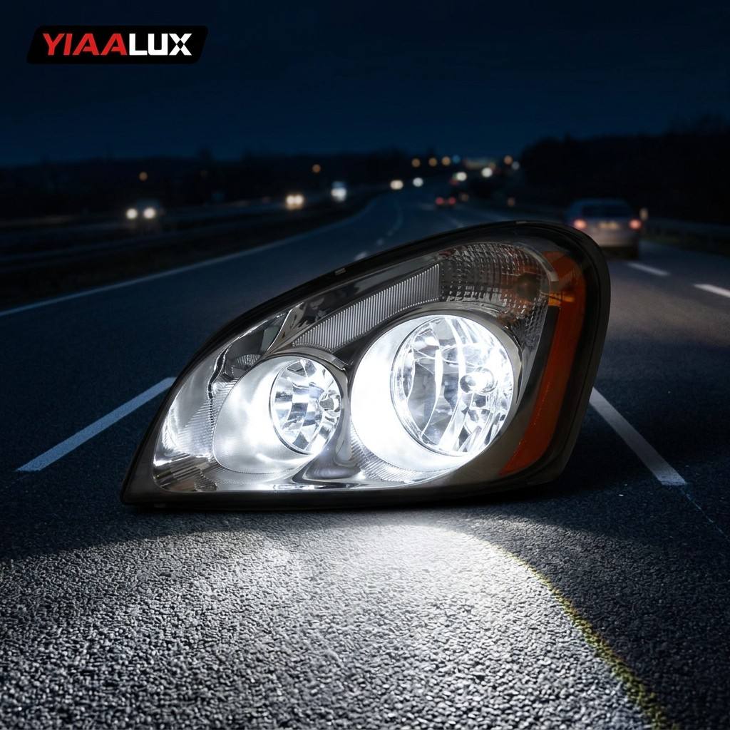 America Truck Parts Headlight Headlamp LH for FREIGHTLINER CASCADIA 06-16