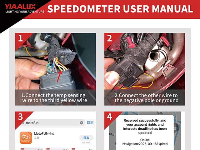 1-Model SPM-A Installation Guide For Vespa Sprint