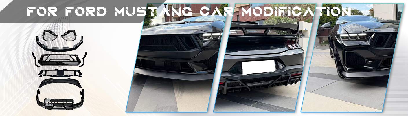2024 ford mustang gt upgrade to shelby style body kit-2