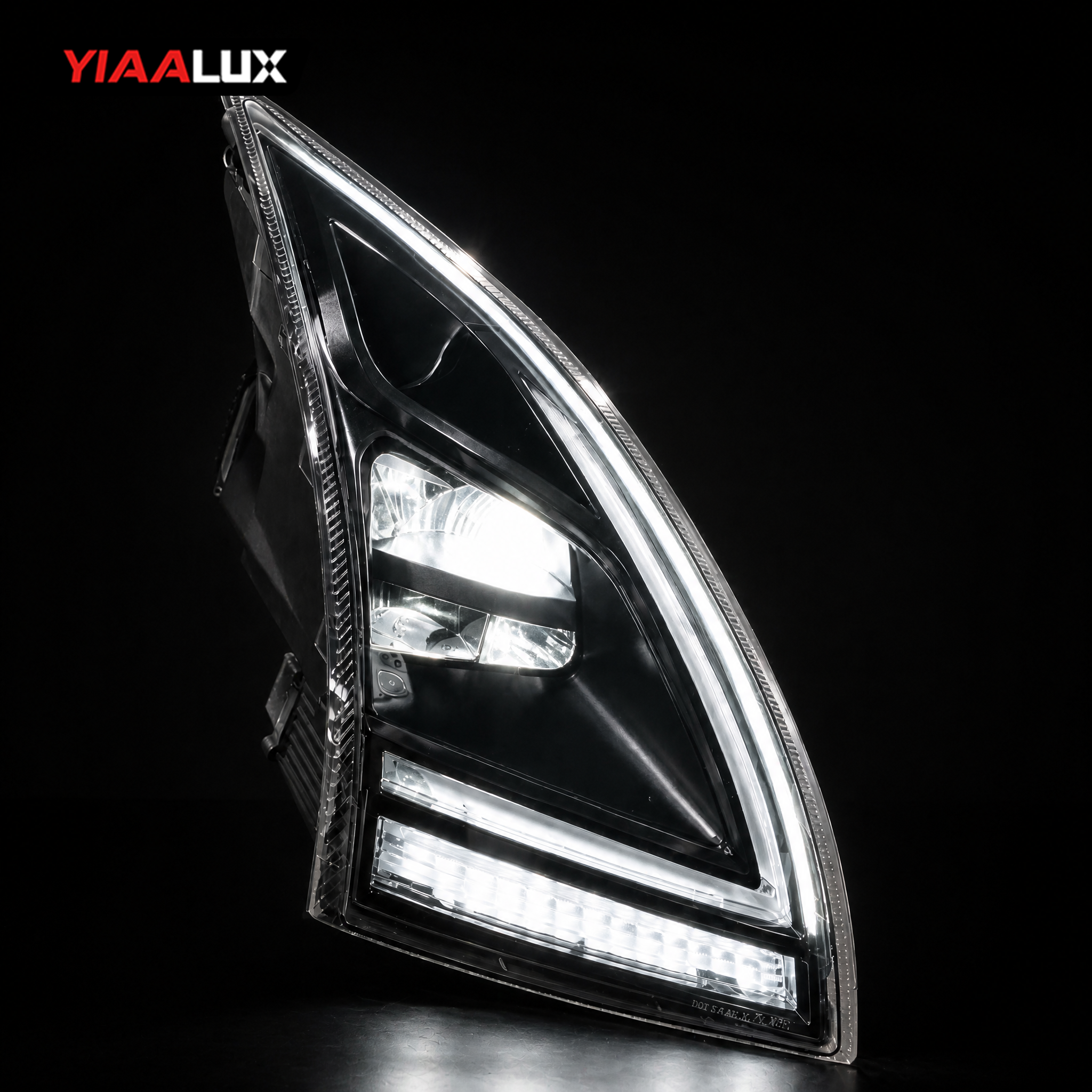LED Headlight Assembly for Volvo VNL VNR 2018-2024 Truck Front Lamp 12V