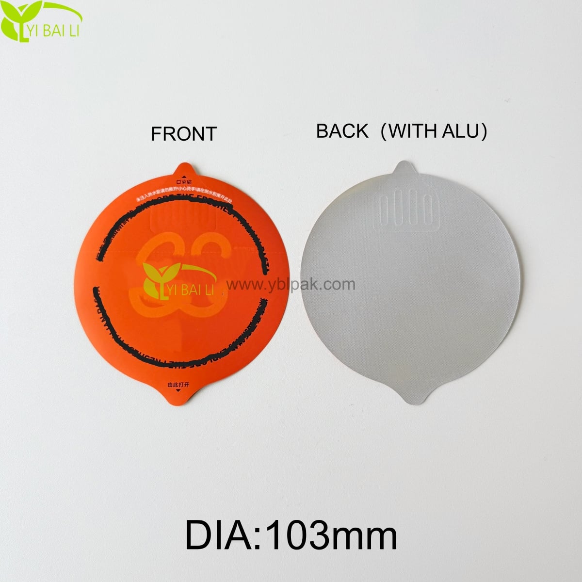 Innovative Drainage-Port Instant Noodle Bowl Heat-Sealing Paper Lid