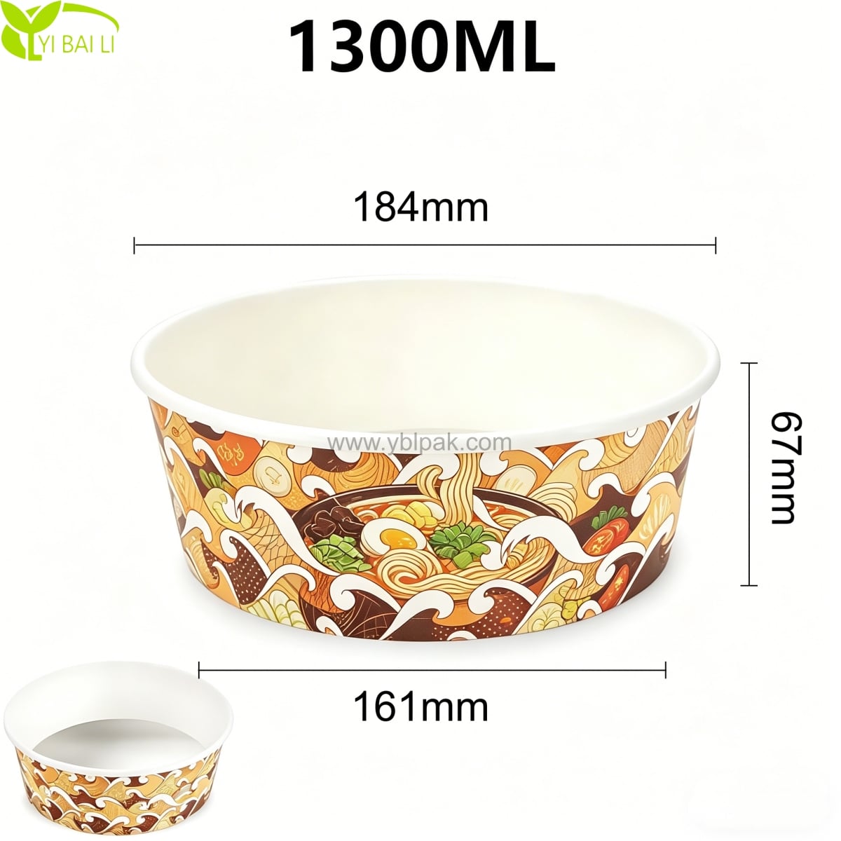 Induction Cooker Ramen Paper Bowl