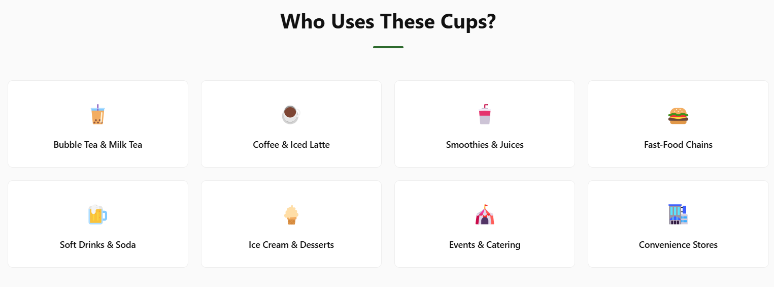 Double PE Coated Cold Drink Paper Cups manufacture