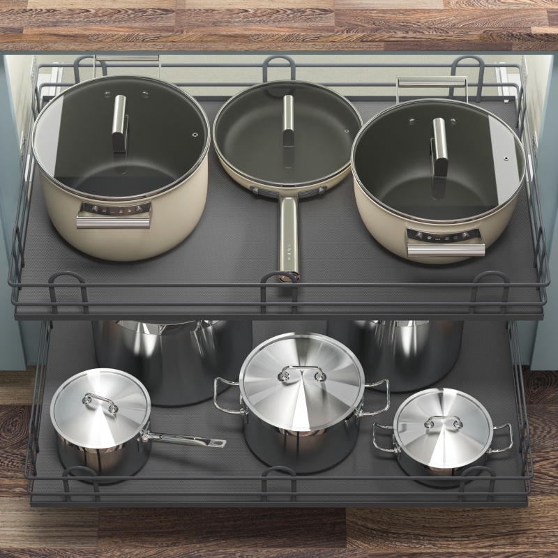 Kitchen Pull Out Basket, Sliding Tray Basket