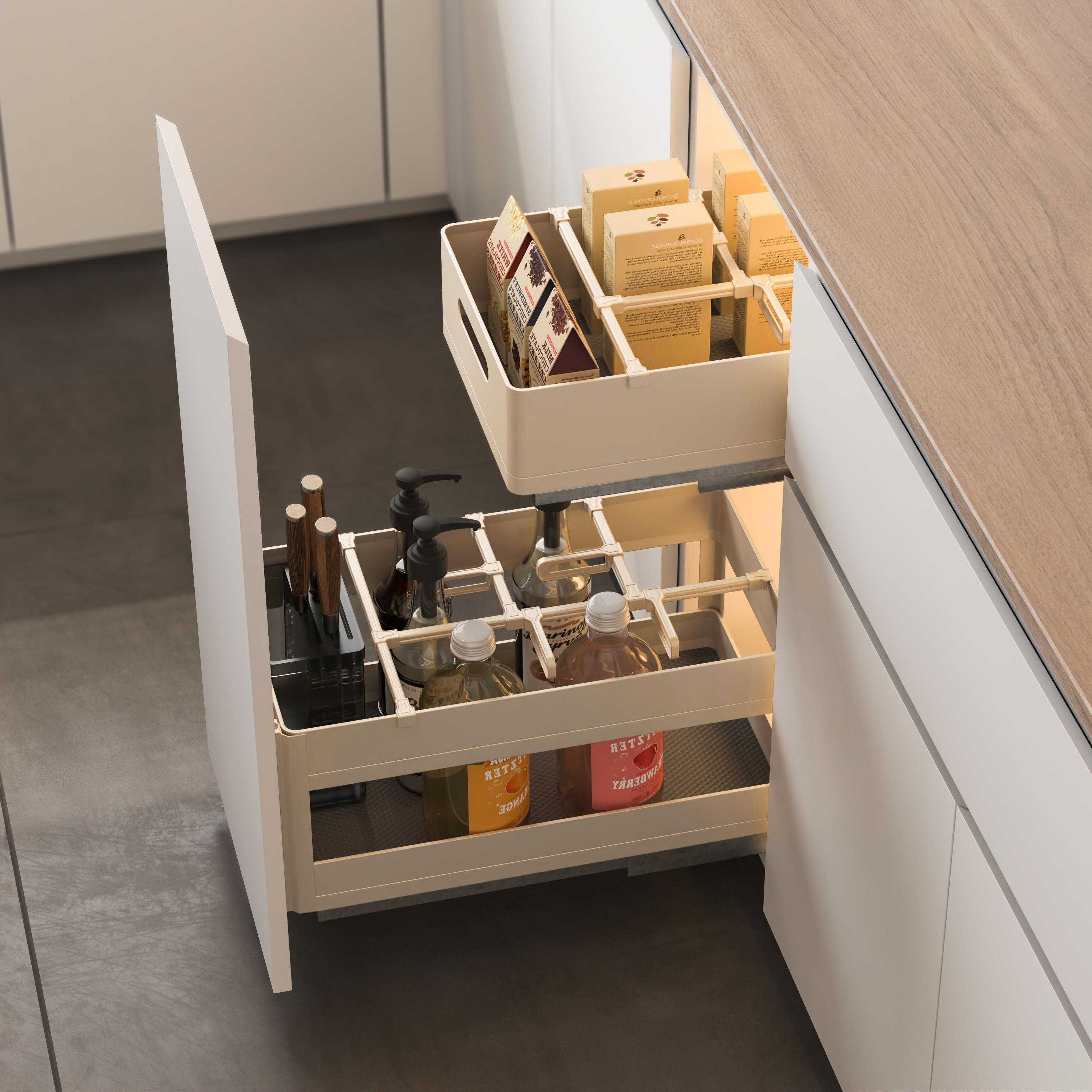 Two-Tier Soft-Close Nested Drawer for 15