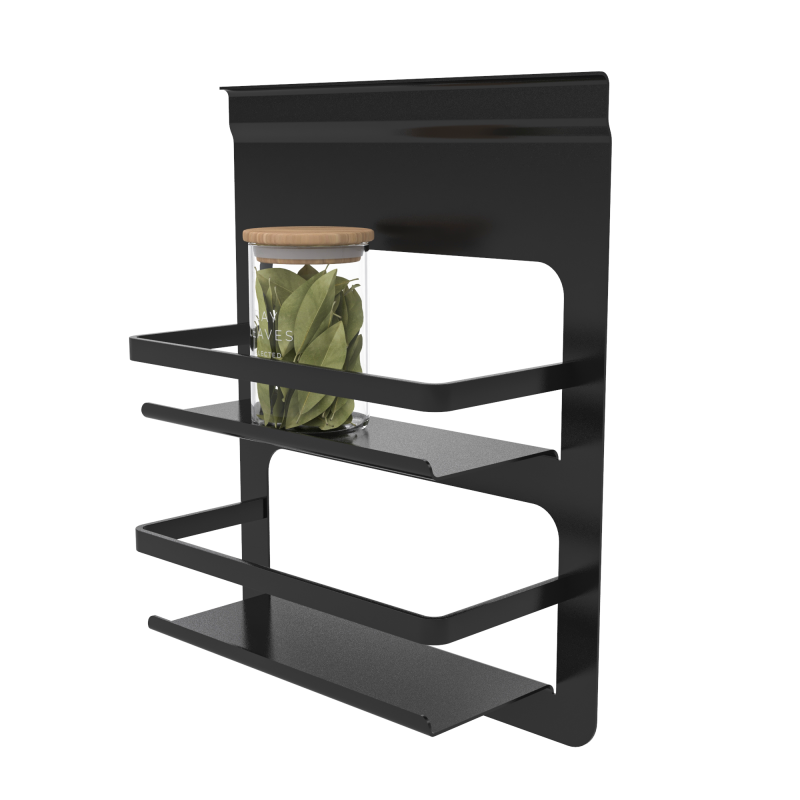 Double Layer Spice Rack for Kitchen - Stylish & Sturdy Spice Organizer with Ample Storage 