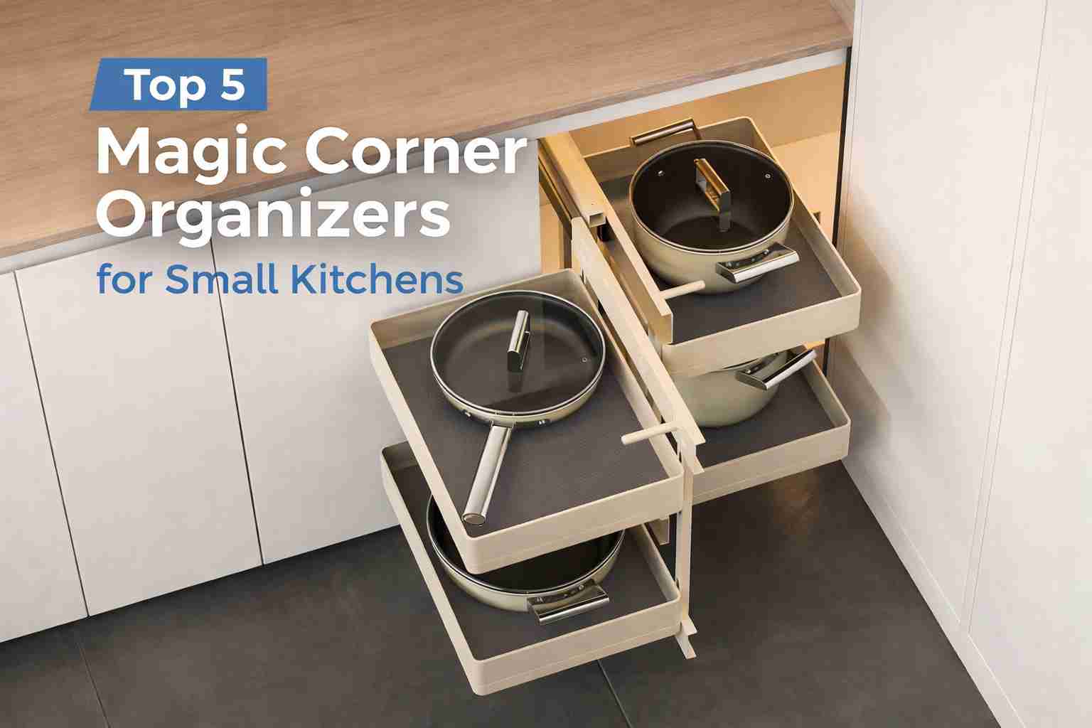 Top 5 Magic Corner Organizers for Small Kitchens