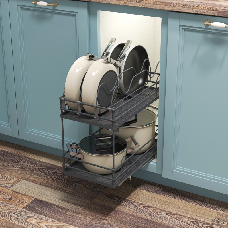 Base Mount Pullout-2 Tiers 