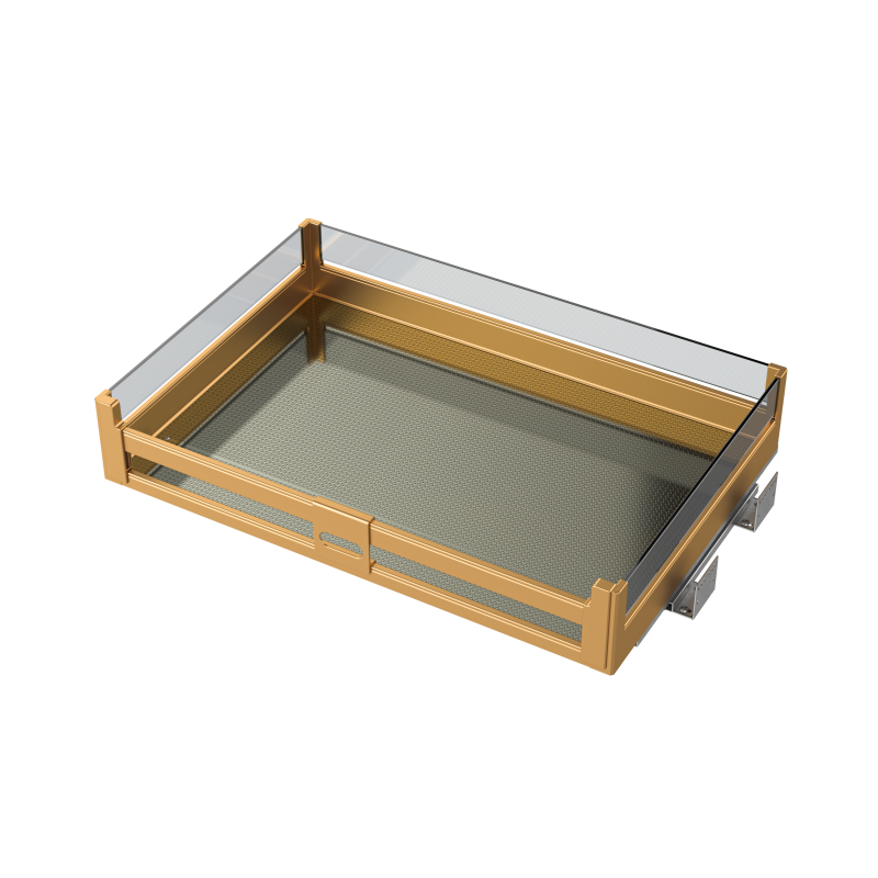 Pull Out Basket with Anti-Slip Stainless and Soft Close