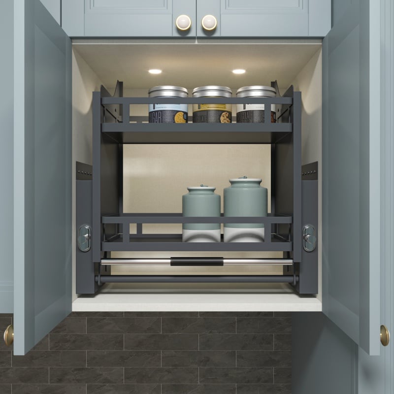 Kitchen Pull Out Basket, Sliding Tray Basket