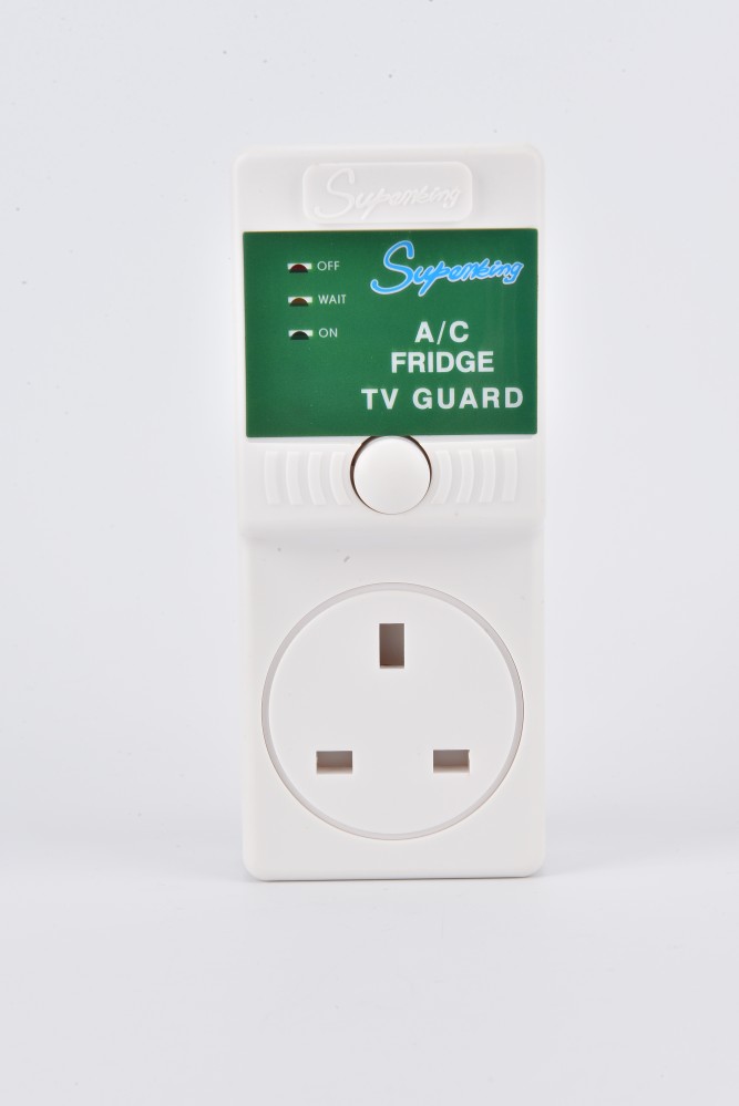 Source Manufacture UK Style Automatic Voltage Protector for APPLIANCE AGAINST  Low High Voltage Surge lightning  with Warranty