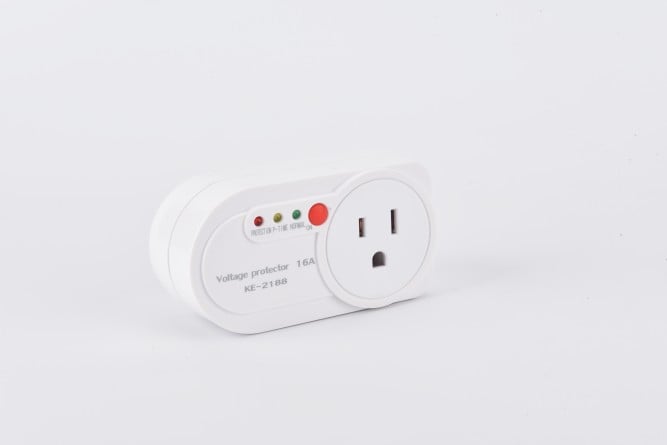 How do I install a 110-volt surge protector for whole-home safety