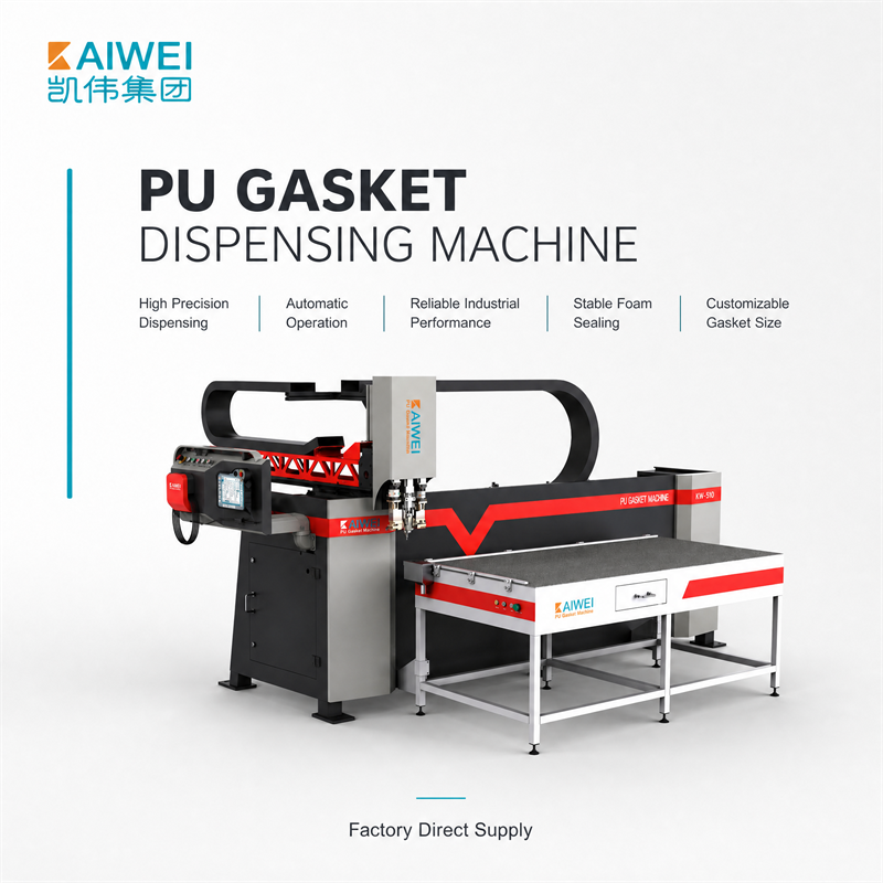 KAIWEI Glue Dispensing Machine No Air Pressure Required Two-component Polyurethane CE Certified for Automobile Filter KW-510B