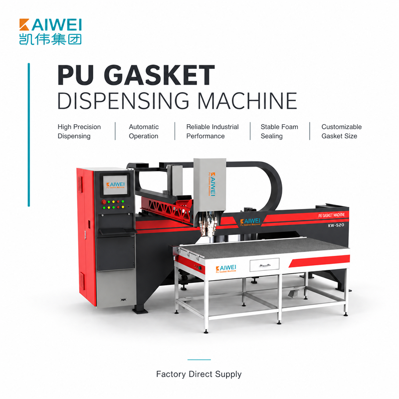 KAIWEI Polyurethane Glue Dispenser Auto Pressure Regulating PU (Polyurethane) CE Certified for Street Lighting KW-520A