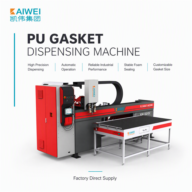 KAIWEI Two-component Potting Machine 6-Axis Robot Arm Two-component Silicone CE Certified for Power Supply Unit KW-520CS