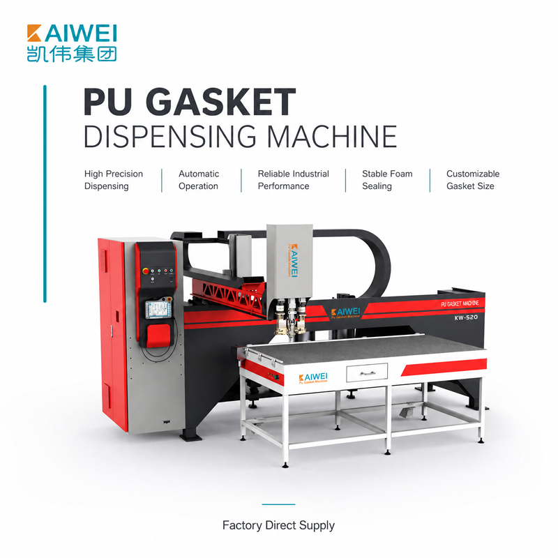 KAIWEI PU Foaming Machine No Air Pressure Required Two-component Polyurethane CE Certified for Electrical Enclosures KW-520B