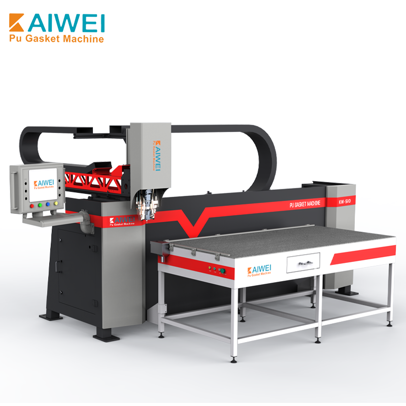 Luftfilter KW-510 Zwei-Komponenten PU-Foam-Dichtungsmaschine PU-Foamsystem nahtlose Dichtungen Anwendung