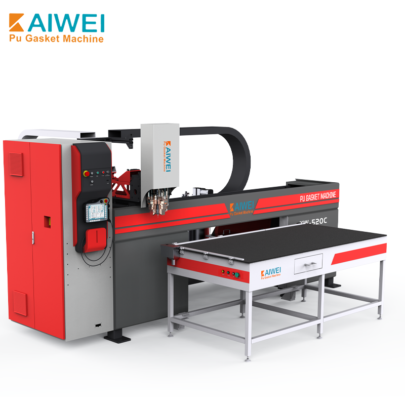 Beleuchtungsschutz KW-530 Dichtungsanlagen PU-Foamsystem nahtlose Dichtungen Anwendung Polyurethan-Dichtungsdispensermaschine