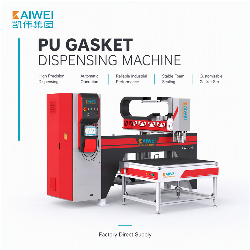 KAIWEI Polyurethane Foam Machine Auto Pressure Regulating Polyurethane / Silicone CE Certified for Door Handle KW-523A