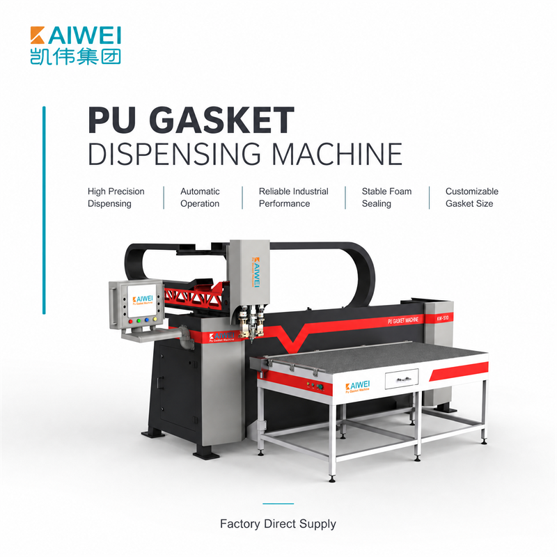 KAIWEI Polyurethane Foam Machine No Air Pressure Required Polyurethane (PU) CE Certified for Lock Shell KW-510B