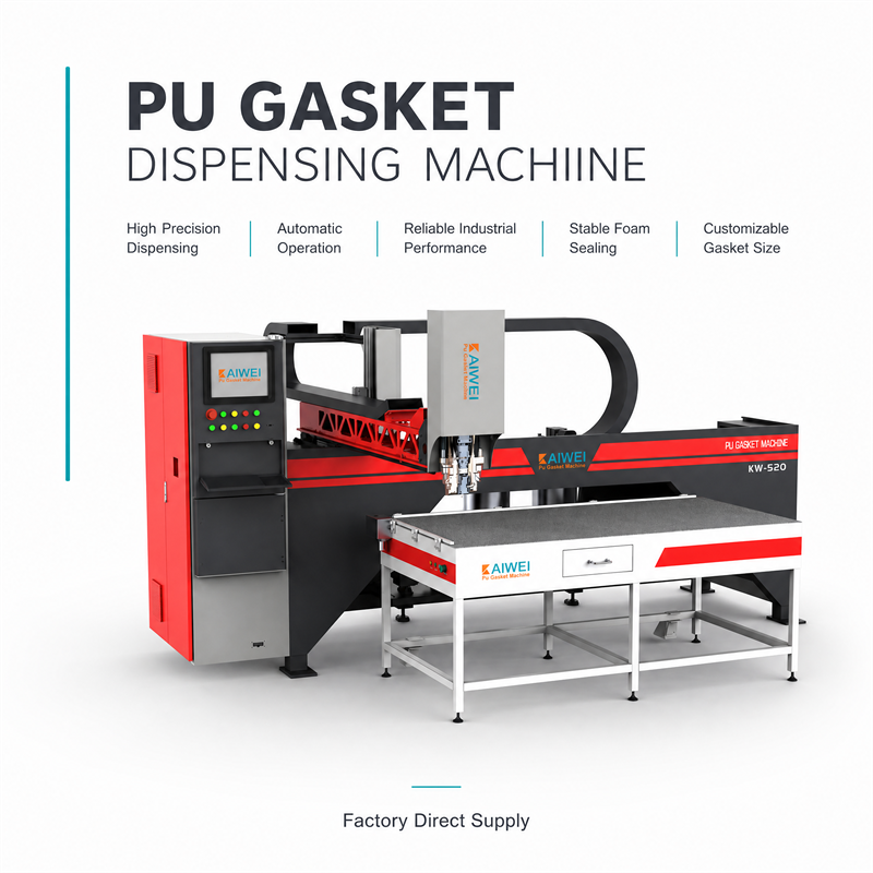 KAIWEI PU Glue Dispenser Auto Pressure Regulating Polyurethane (PU) CE Certified for HEPA Filters KW-520A